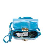 TRUSSARDI Jeans Levanto Shiny, mini bag a tracolla blue - Borse Donna - 4