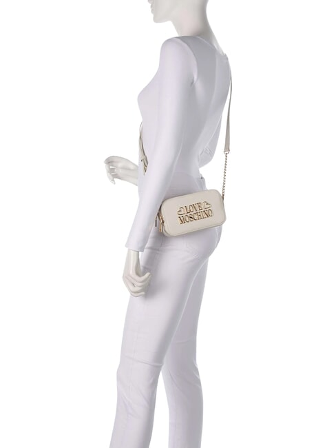 LOVELY LOVE Borsa mini a bauletto, con tracolla avorio - Borse Donna