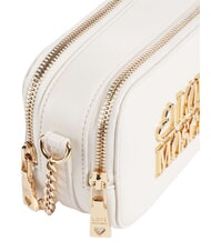 LOVE MOSCHINO LOVELY LOVE Borsa mini a bauletto, con tracolla avorio - Borse Donna - 6