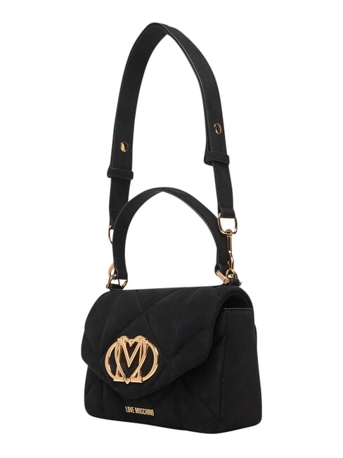 EMBOSSED Borsa mini a mano, con tracolla Nero - Borse Donna