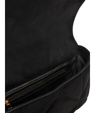 LOVE MOSCHINO EMBOSSED Borsa mini a mano, con tracolla Nero - Borse Donna - 6