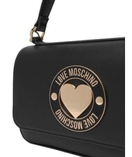 LOVE MOSCHINO CUPID Borsa mini a mano, con tracolla Nero - Borse Donna - 5