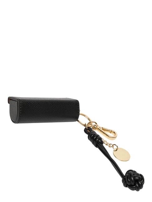 CHARMS Portachiavi con logo metallico nero/rosso/nero - Portachiavi