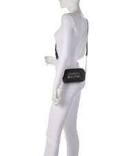 LOVE MOSCHINO LOVELY LOVE Borsa mini a bauletto, con tracolla Nero - Borse Donna - 3