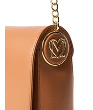 LOVE MOSCHINO CHUNKY TAB Borsa a spalla CUOIO - Borse Donna - 5