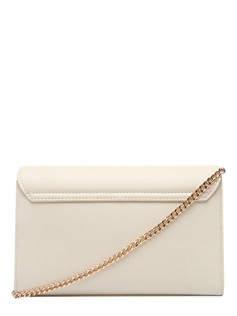 SMART DAILY Pochette con tracolla metallica avorio - Borse Donna