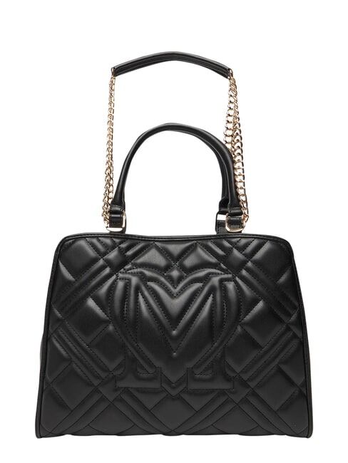 QUILTED Borsa a mano, con tracolla a catena Nero - Borse Donna