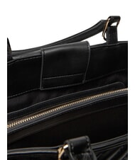 LOVE MOSCHINO QUILTED Borsa a mano, con tracolla a catena Nero - Borse Donna - 6