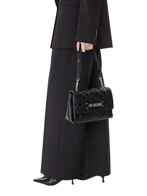 QUILTED Borsa a spalla Nero/nero - Borse Donna