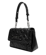 LOVE MOSCHINO QUILTED Borsa a spalla Nero/nero - Borse Donna - 3