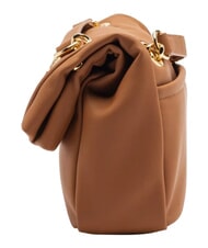 LOVE MOSCHINO BOLD LOVE HAMMERED  Borsa a spalla / a tracolla cammello2 - Borse Donna - 3