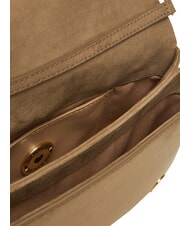 LOVE MOSCHINO EMBOSSED Borsa a spalla, doppia portabilit&agrave; sabbia - Borse Donna - 6