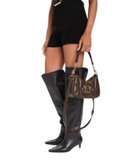 LOVE MOSCHINO EMBOSSED Borsa a spalla, con tracolla - Borse Donna