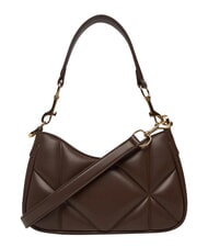 LOVE MOSCHINO EMBOSSED Borsa a spalla, con tracolla cioccolato - Borse Donna - 3