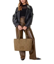 LOVE MOSCHINO PATCHY Borsa shopping, a spalla - Borse Donna