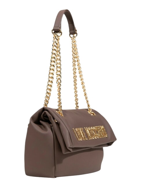 BOLD LOVE HAMMERED  Borsa a spalla / a tracolla cioccolato2 - Borse Donna