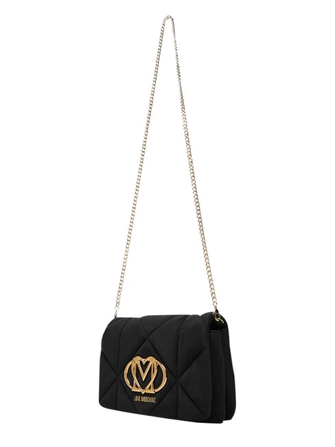 EMBOSSED Borsa a spalla, doppia portabilit&agrave; Nero - Borse Donna