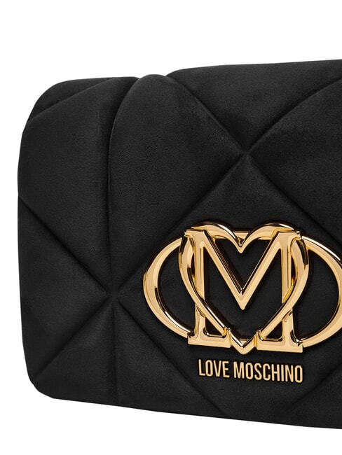 EMBOSSED Borsa a spalla, doppia portabilit&agrave; Nero - Borse Donna