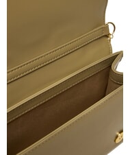 LOVE MOSCHINO PATCHY Pochette con catena sabbia - Borse Donna - 6