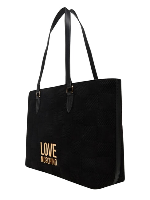 PATCHY Borsa shopping, a spalla Nero - Borse Donna