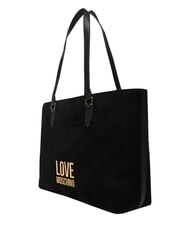 LOVE MOSCHINO PATCHY Borsa shopping, a spalla Nero - Borse Donna - 3