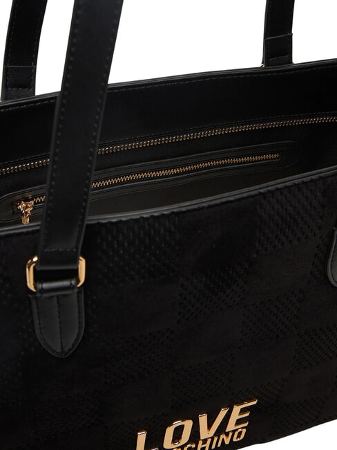 PATCHY Borsa shopping, a spalla Nero - Borse Donna