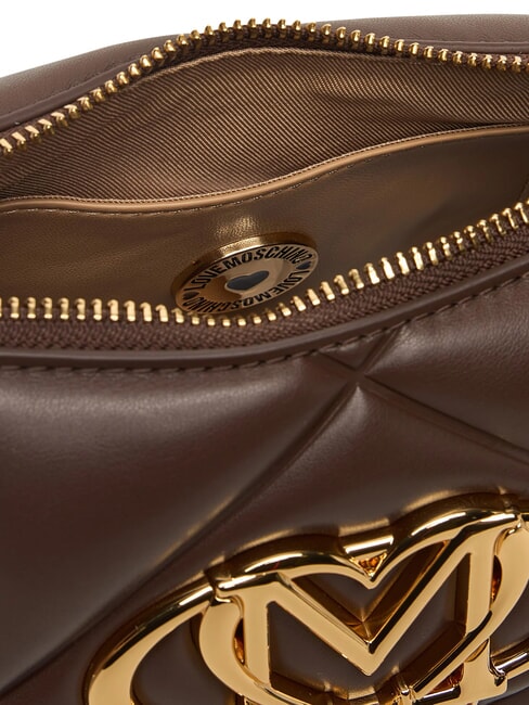 EMBOSSED Borsa mini, a tracolla cioccolato - Borse Donna