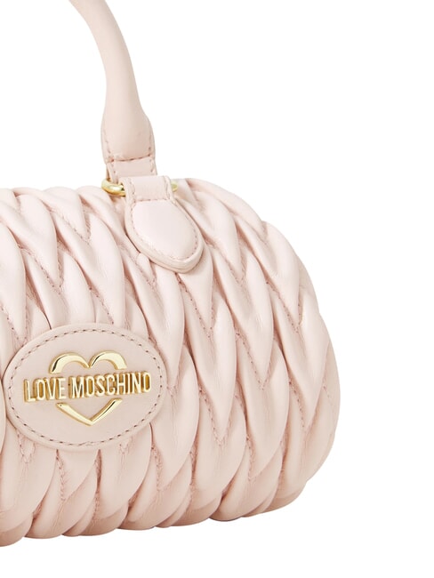 DEMURE Borsa mini a mano, con tracolla cipria - Borse Donna