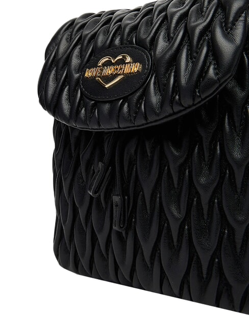 DEMURE Zaino con spallacci a catena Nero - Borse Donna