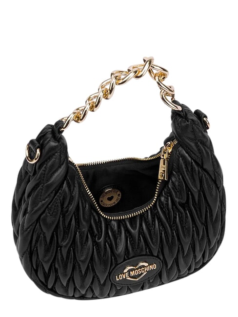 DEMURE Borsa a mano, con tracolla a catena Nero - Borse Donna