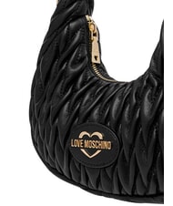LOVE MOSCHINO DEMURE Borsa a mano, con tracolla a catena Nero - Borse Donna - 5