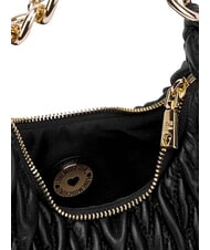 LOVE MOSCHINO DEMURE Borsa a mano, con tracolla a catena Nero - Borse Donna - 6