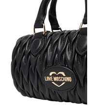 LOVE MOSCHINO DEMURE Borsa mini a mano, con tracolla Nero - Borse Donna - 5