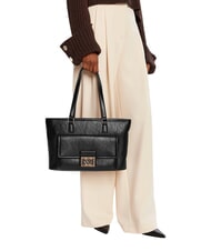 LOVE MOSCHINO EMBOSSED Borsa shopping, doppia portabilit&agrave; - Borse Donna