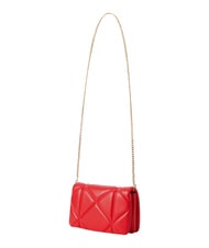 LOVE MOSCHINO EMBOSSED Borsa mini a spalla, con catena ROSSO - Borse Donna - 3