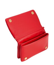 LOVE MOSCHINO EMBOSSED Borsa mini a spalla, con catena ROSSO - Borse Donna - 4