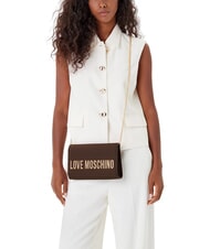 LOVE MOSCHINO SMART DAILY Pochette con catena tmoro - Borse Donna - 2