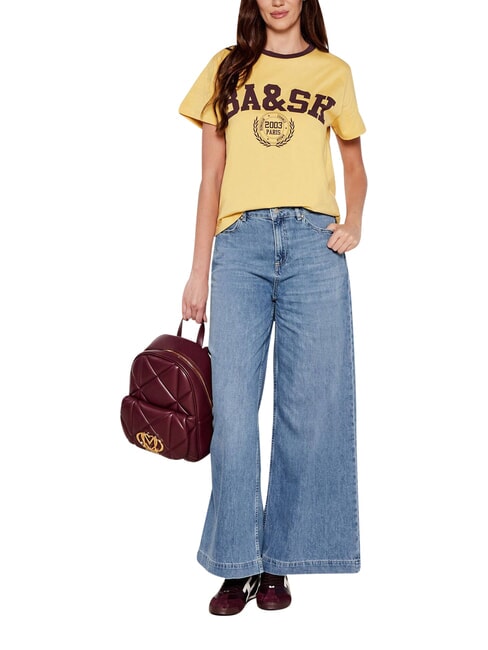 EMBOSSED Zaino con tasca frontale vino - Borse Donna