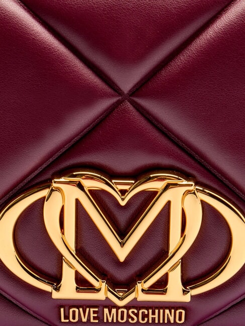 EMBOSSED Zaino con tasca frontale vino - Borse Donna