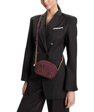 LOVE MOSCHINO BOLD LOVE Borsa mini a tracolla vino - Borse Donna - 2