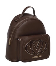 LOVE MOSCHINO LOGO Zaino con tasca frontale tmoro - Borse Donna - 3