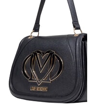 LOVE MOSCHINO LOGO Borsa a spalla, con tracolla Nero - Borse Donna - 4
