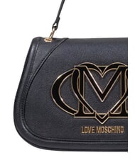 LOVE MOSCHINO LOGO Borsa a spalla, con tracolla Nero - Borse Donna - 6