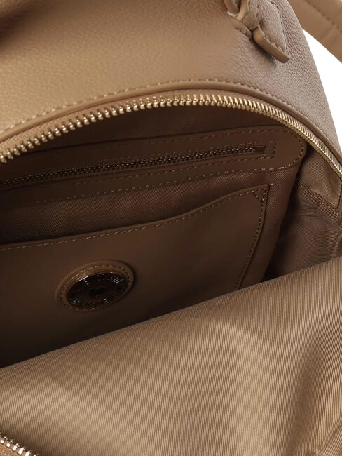 LOGO Zaino con tasca frontale beige - Borse Donna