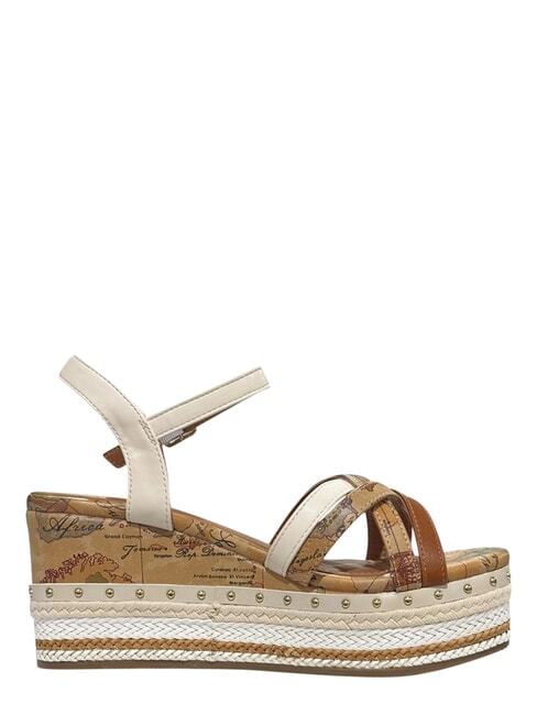 GEO Sandali con zeppa NATURALE - Scarpe Donna