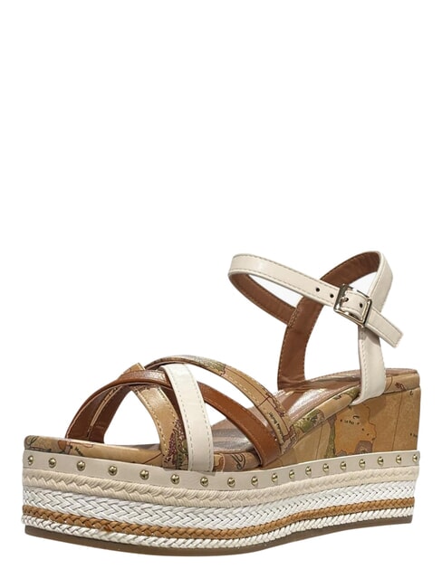 GEO Sandali con zeppa NATURALE - Scarpe Donna