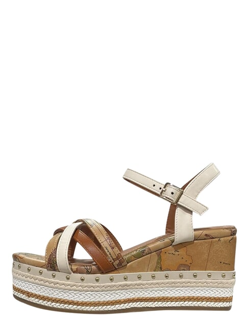 GEO Sandali con zeppa NATURALE - Scarpe Donna