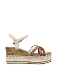 ALVIERO MARTINI PRIMA CLASSE GEO Sandali con zeppa NATURALE - Scarpe Donna - 4