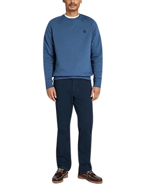 EXETER RIVER BASIC Felpa girocollo silver blue - Felpe Uomo