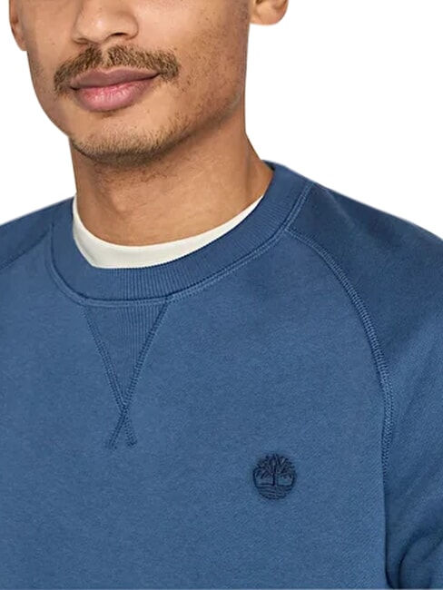 EXETER RIVER BASIC Felpa girocollo silver blue - Felpe Uomo